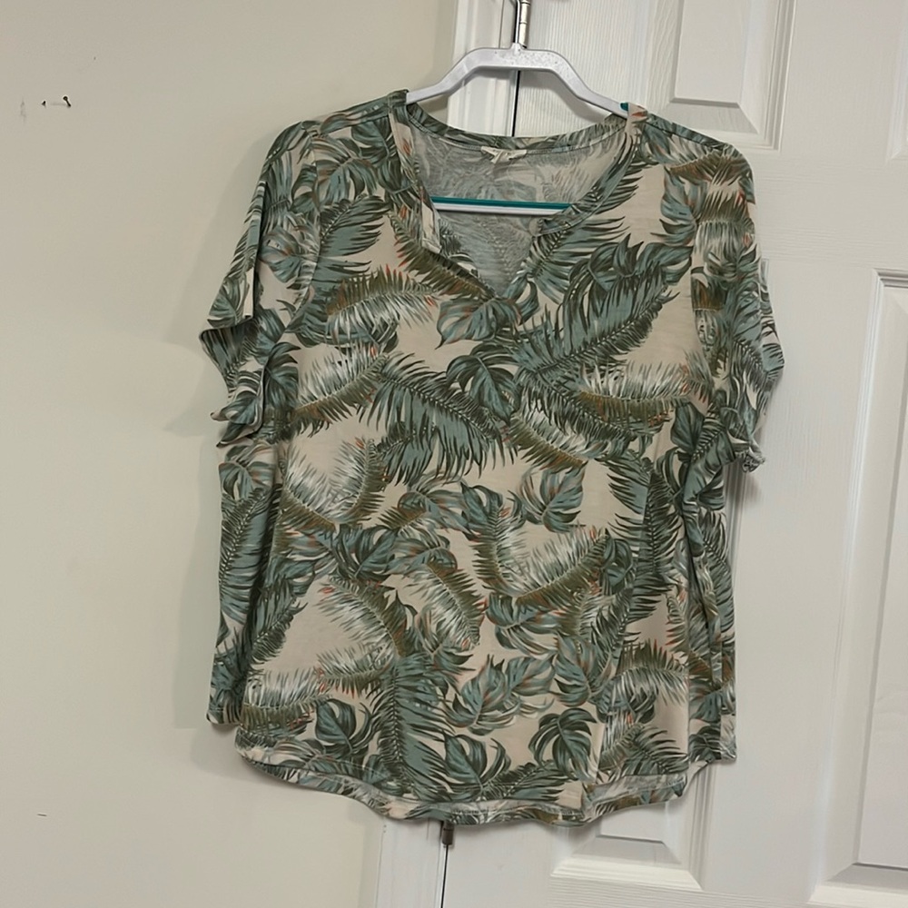 1X COMO BLU SOFT COMFY TOP! Perfect for traveling!🌺🐝